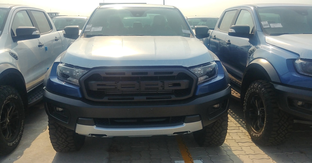 Lô xe Ford Ranger Raptor 2020 đầu tiên về Việt Nam