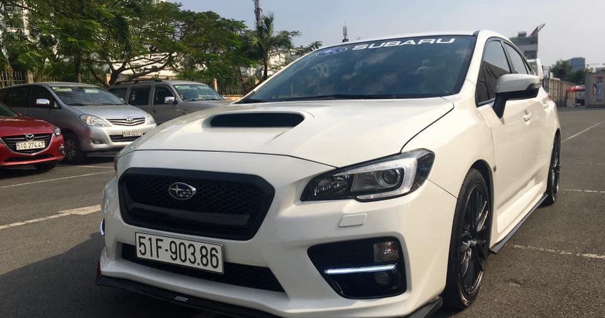 'Xe đua' Subaru Impreza STI lỗ tiền tỉ sau 5 năm sử dụng