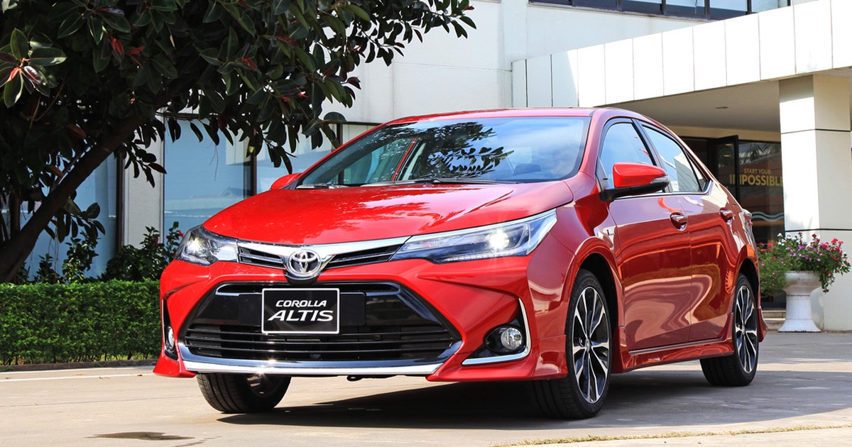 Toyota Corolla Altis 2020 tại Việt Nam chỉ là bản cũ nâng cấp