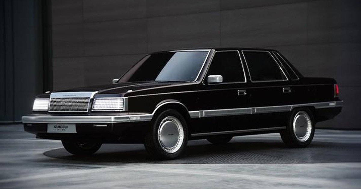 Hyundai Grandeur đời đầu được 'hồi sinh' thành xe điện