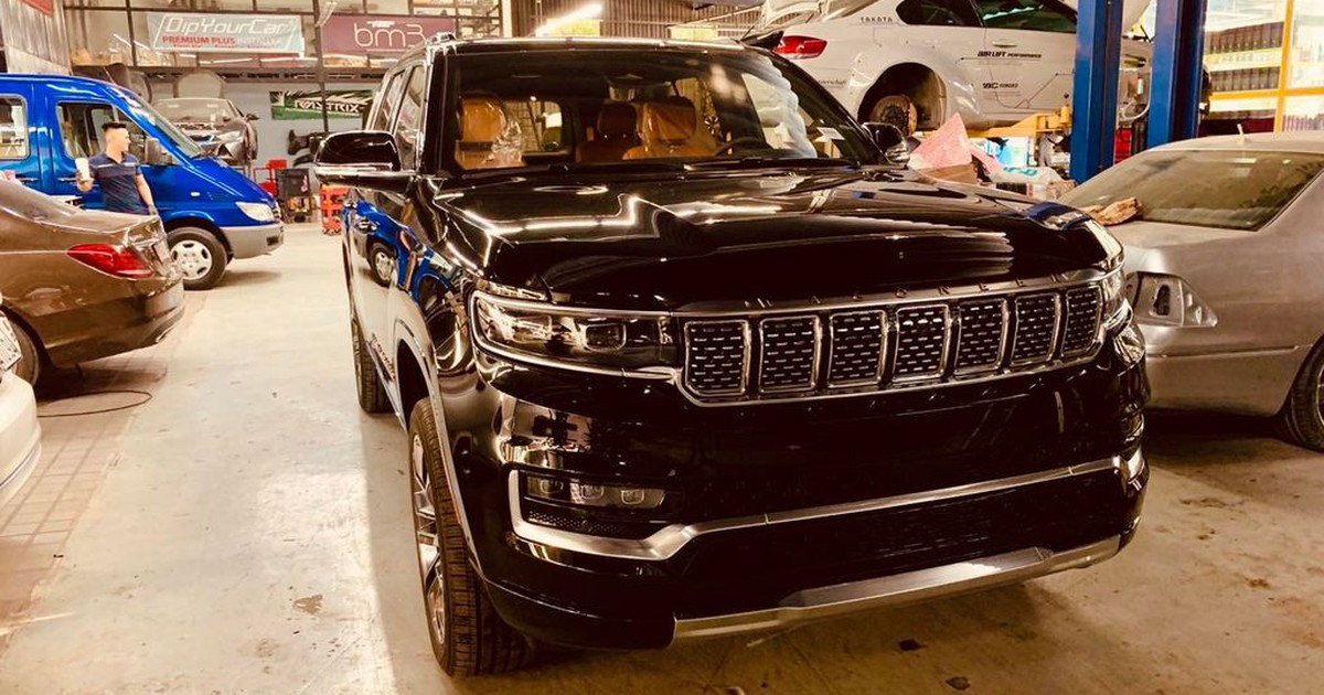 Jeep Grand Wagoneer 2022 đầu tiên về Việt Nam, giá xấp xỉ 10 tỉ đồng