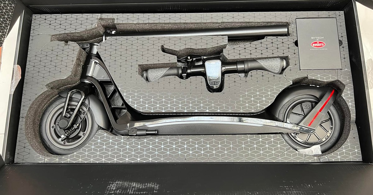Xe 2 bánh Bugatti về Việt Nam, giá khoảng 28 triệu đồng