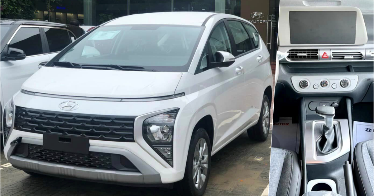 Hyundai Stargazer tại Việt Nam gây 'sốc' khi không có màn hình giải trí