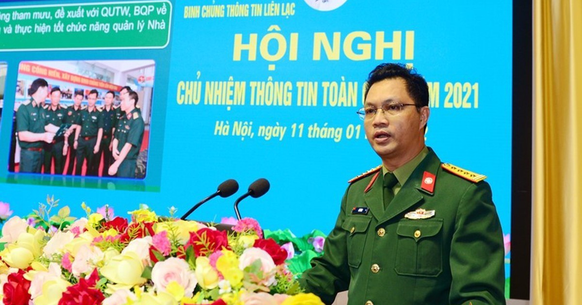 Thủ tướng bổ nhiệm Tư lệnh Bộ Tư lệnh Tác chiến không gian mạng