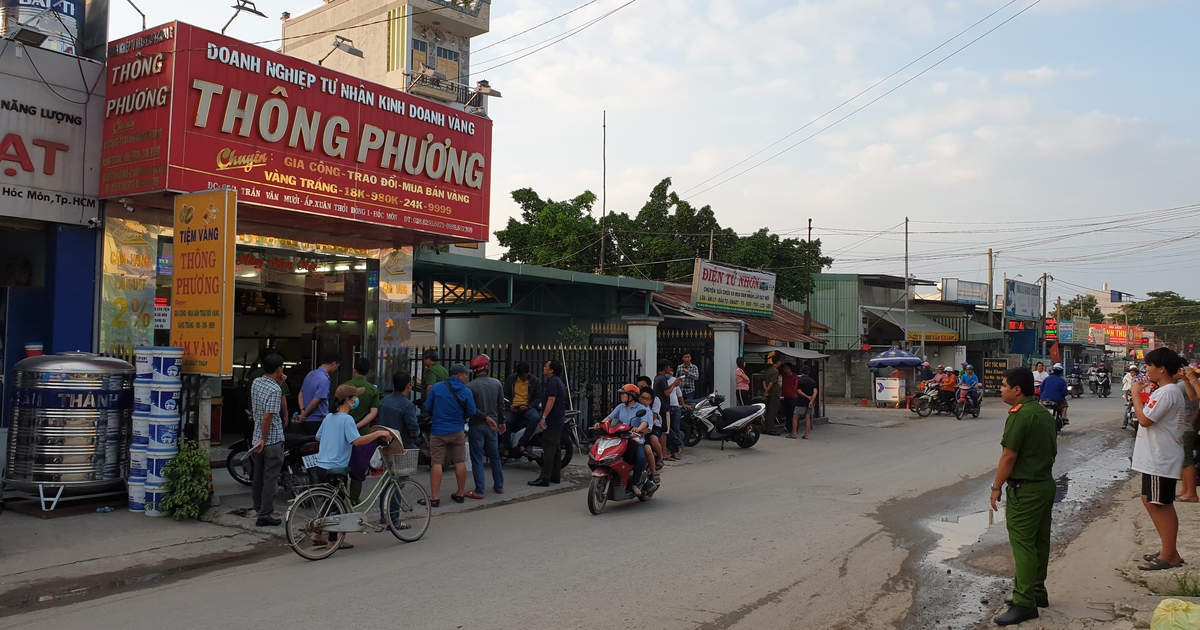 Kẻ nổ súng cướp tiệm vàng tại TP.HCM đã bị bắt