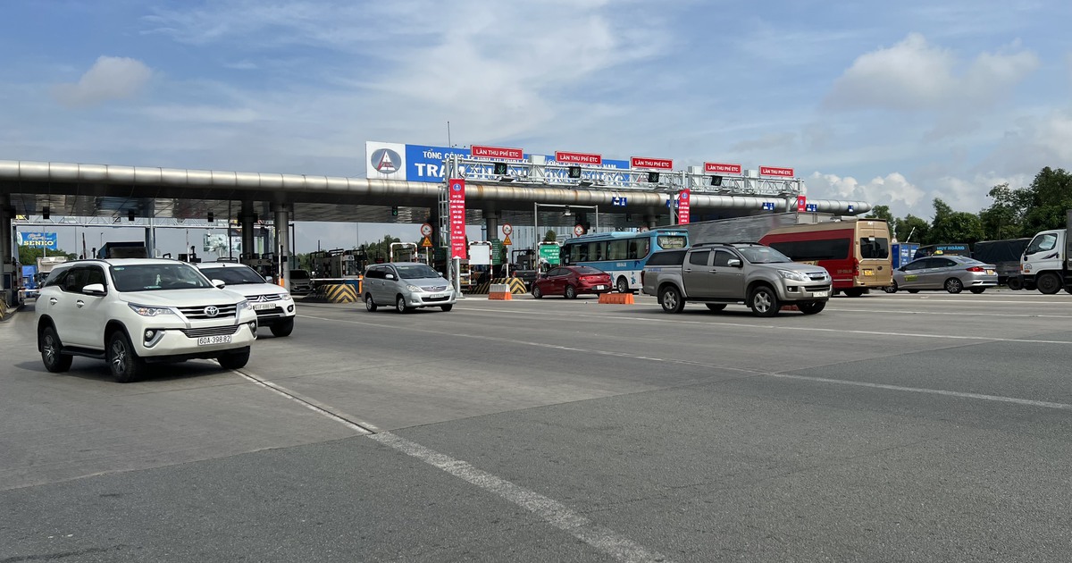 Cao tốc TP.HCM - Long Thành - Dầu Giây vận hành thu phí không dừng