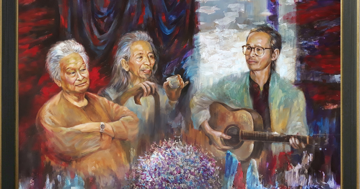 'Duyên kỳ ngộ' Văn Cao, Phạm Duy, Trịnh Công Sơn hớp hồn họa sĩ Lê Sa Long