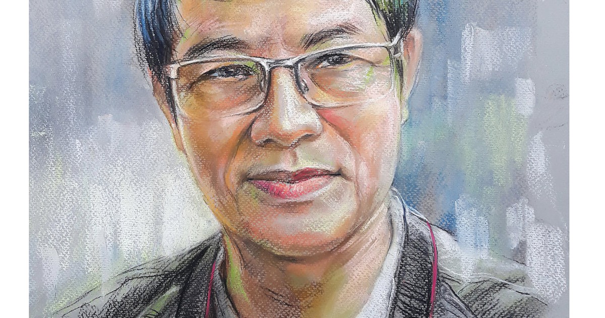 Thích thú ngắm chân dung các nhà báo của họa sĩ Lê Sa Long