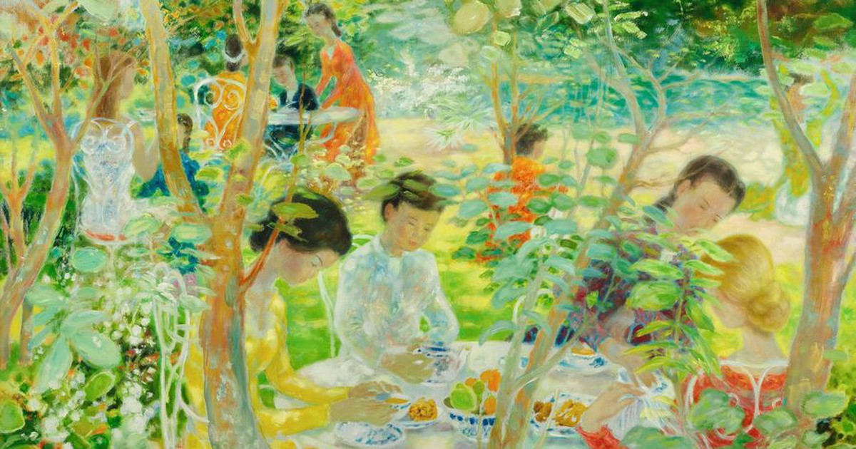 Lộ diện bức tranh khủng 23,8 tỉ đồng của danh họa Lê Phổ