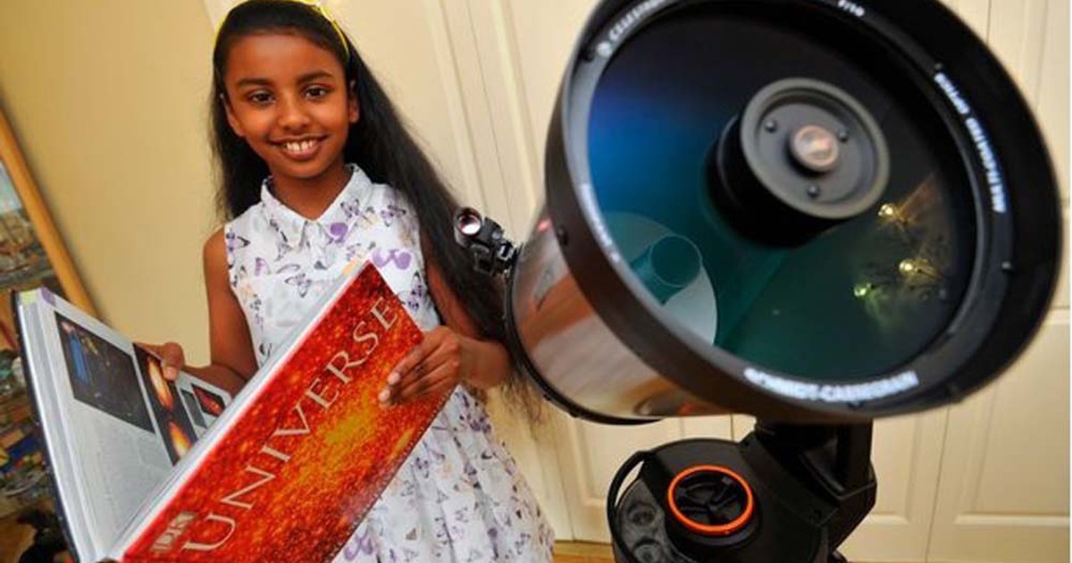 Cô bé 10 tuổi thông minh hơn Einstein