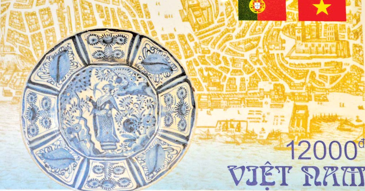 Gốm sứ Chu Đậu lên bộ tem chung VN - Bồ Đào Nha