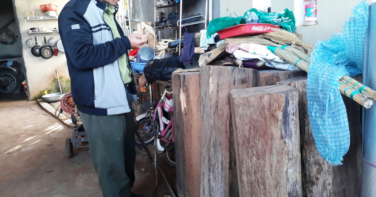 Làm rõ nguồn gốc số gỗ trong nhà trưởng ban quản lý rừng