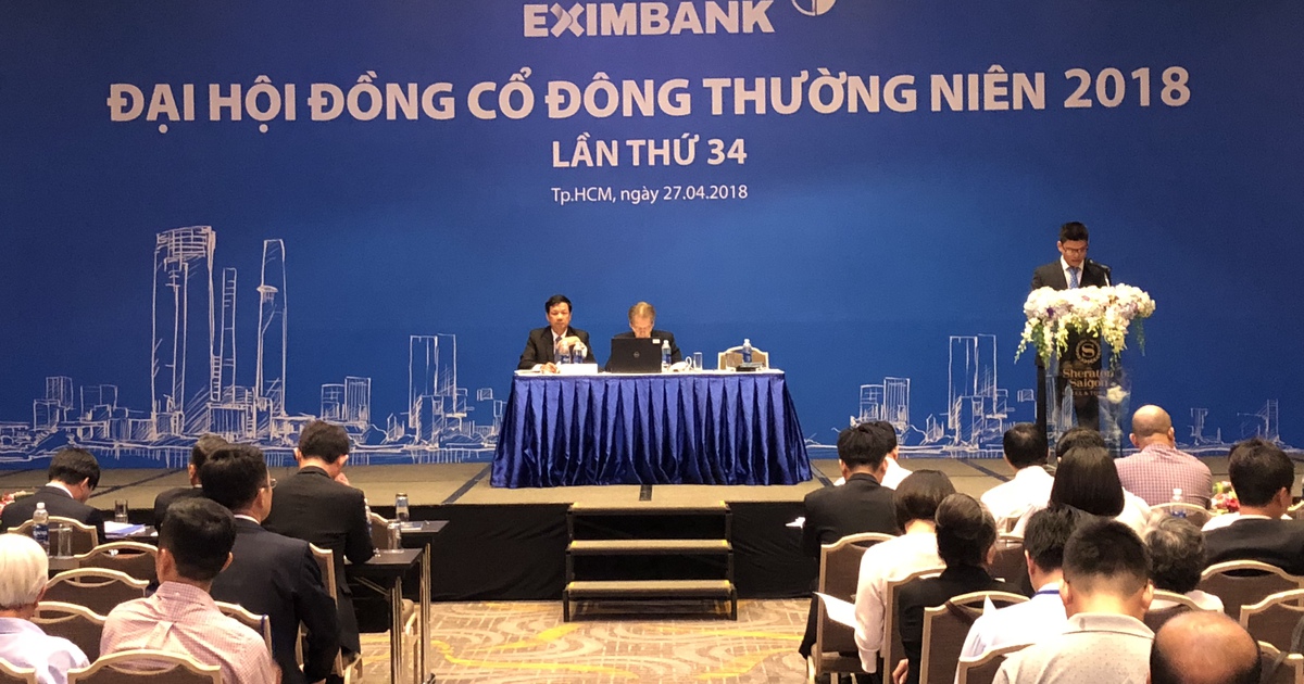 Nguyên tổng giám đốc NamABank ứng cử thành viên Hội đồng quản trị Eximbank