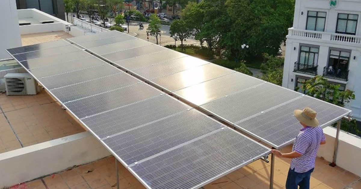 Giảm giá, không lo 'chững' điện mặt trời áp mái