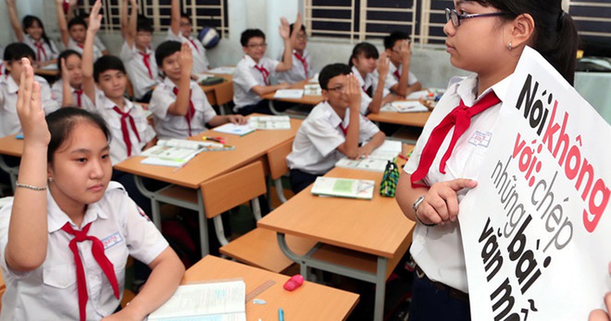 Góc ngẫm nghĩ: Đừng để học sinh phát biểu bằng cảm nghĩ của người lớn