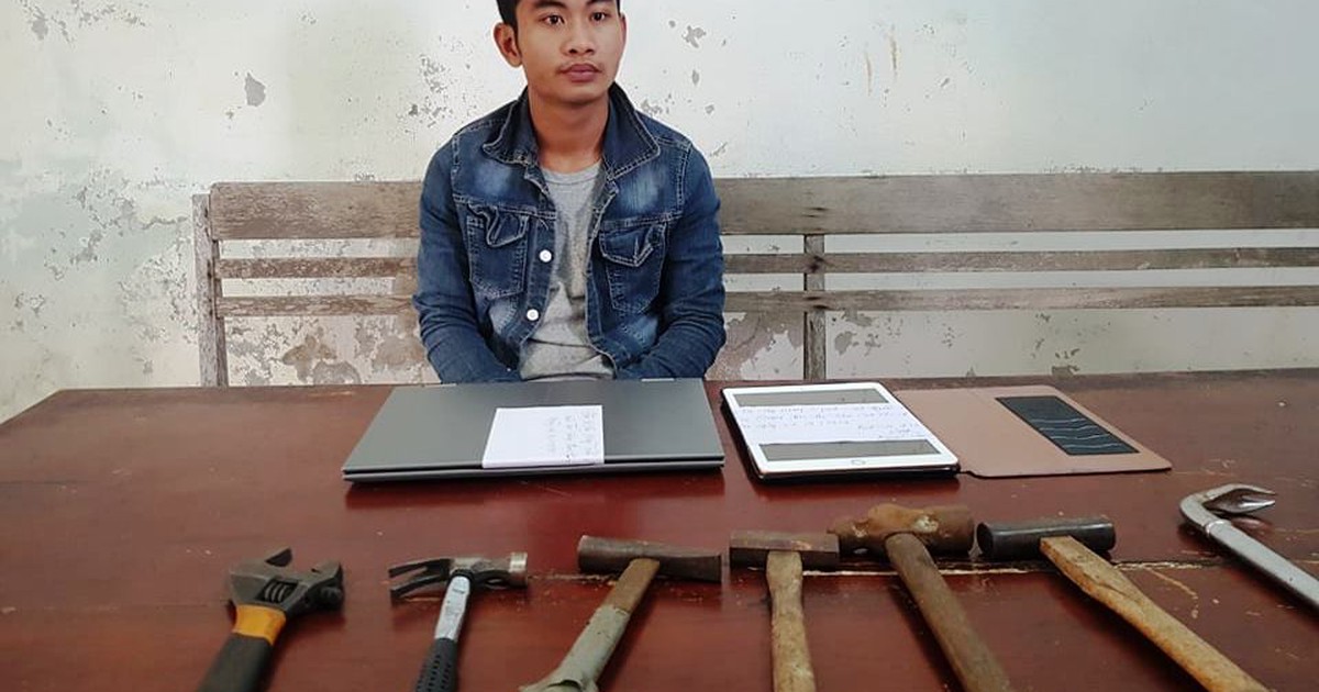 Quảng Nam: Bắt nghi phạm đập kính hàng loạt ô tô trộm tài sản