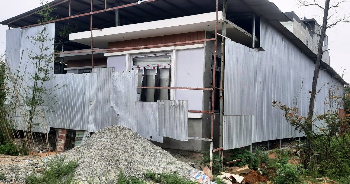 Quảng Nam: Một hộ dân cố tình vi phạm, xây nhà trái phép đồ sộ trên đất nông nghiệp