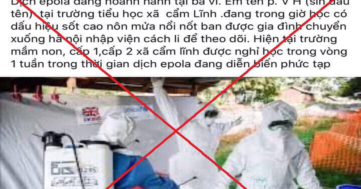 Tung tin ‘dịch bệnh lạ’ hoành hành tại Hà Nội, bị phạt 12,5 triệu đồng