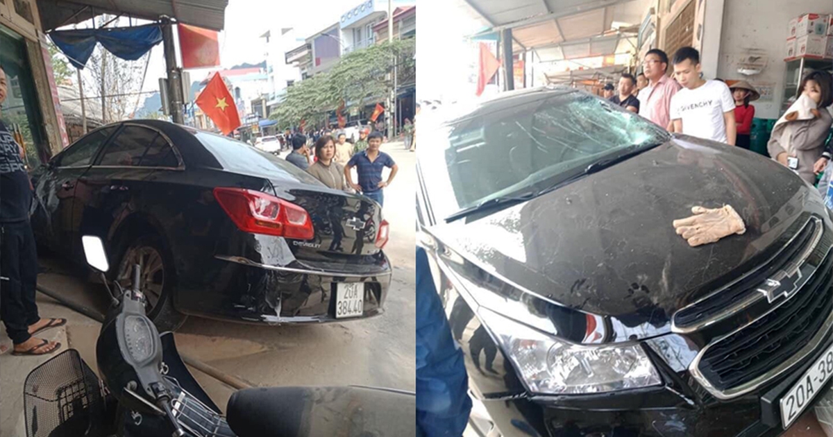 Tông 2 bố con tử vong, tài xế ô tô không có bằng lái bỏ trốn