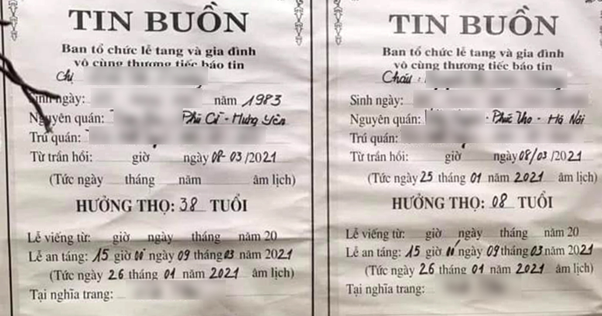 Hà Nội: Chồng sát hại vợ và con nhỏ rồi tự tử