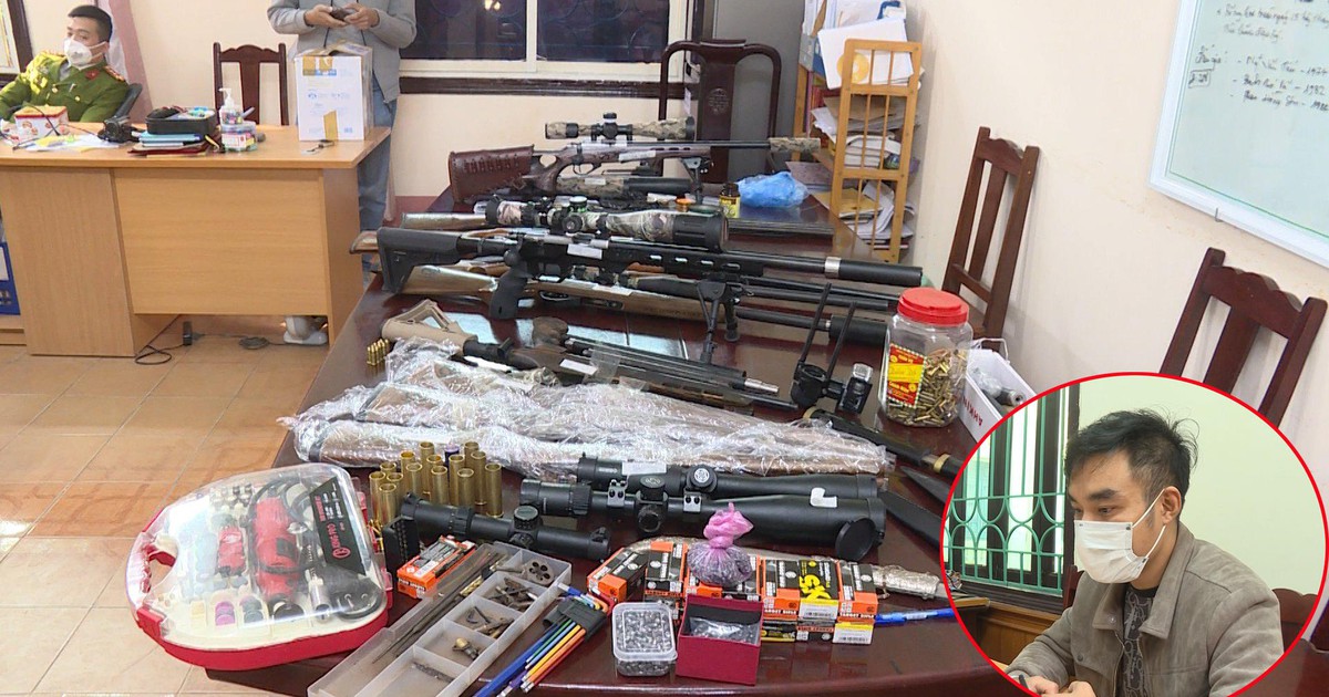 Lập kênh YouTube mua bán gần 200 khẩu súng