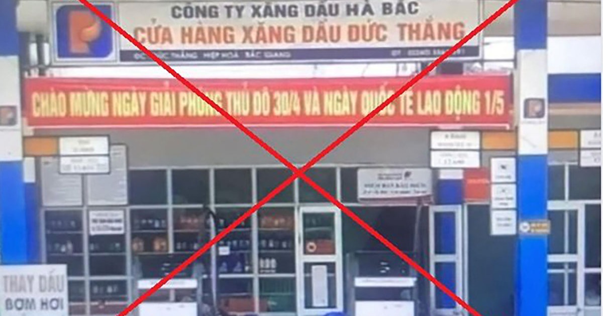 Triệu tập 2 người đăng ảnh băng rôn in sai 'chào mừng ngày giải phóng thủ đô 30.4'