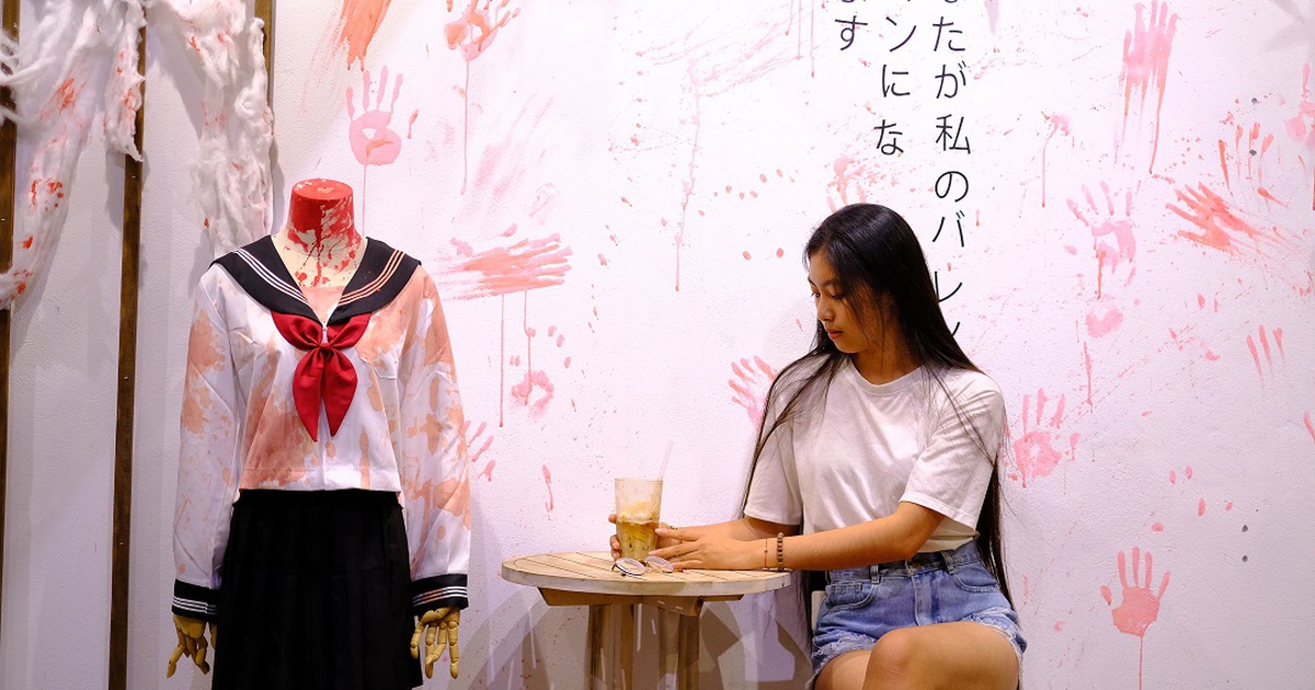 Những quán cà phê nào có trang trí cảnh Halloween 'ấn tượng'