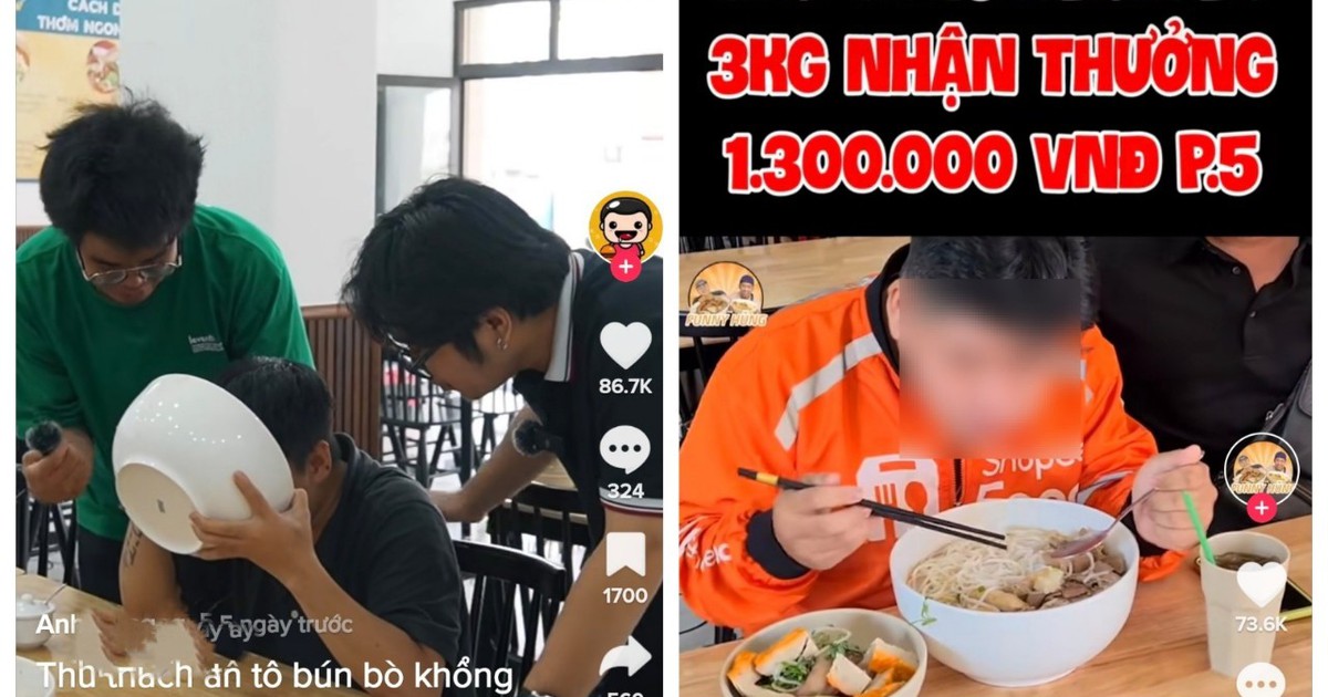 Ăn phở, bún sứa 'khổng lồ' nhận hơn 1 triệu đồng: Coi chừng nhập viện