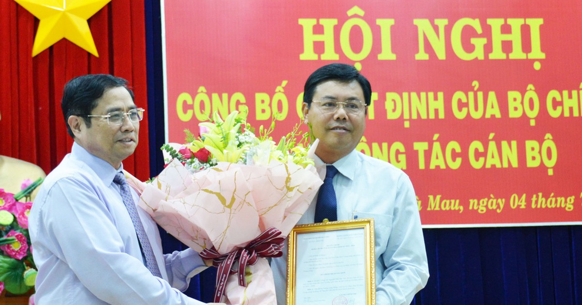 Ông Nguyễn Tiến Hải làm Bí thư Tỉnh ủy Cà Mau