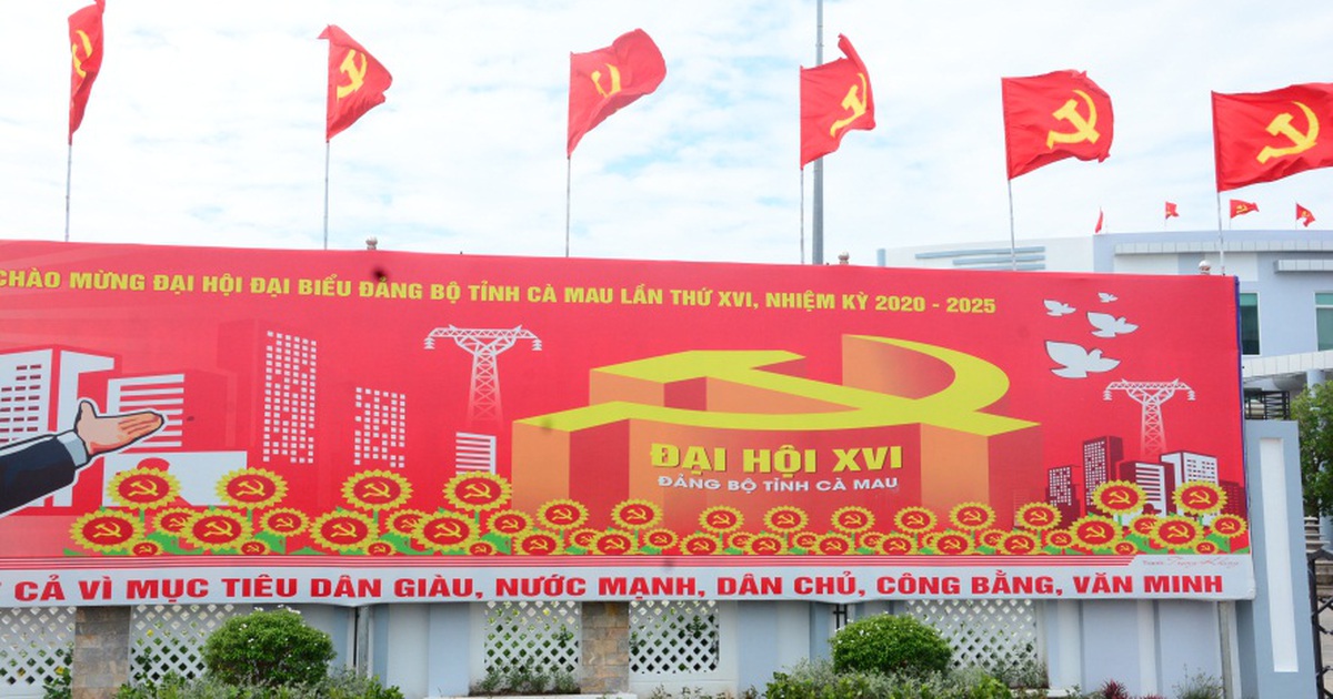 Cà Mau: Không nhận hoa chúc mừng đại hội Đảng bộ tỉnh