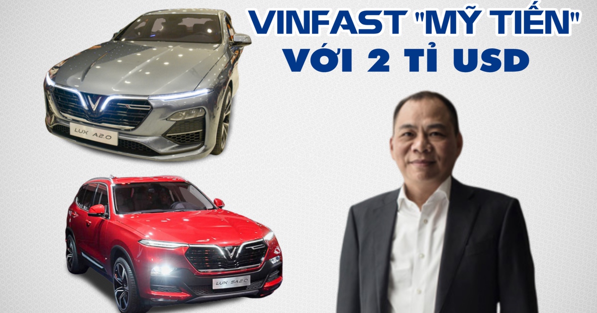 Tỉ phú Phạm Nhật Vượng: đầu tư 2 tỉ USD xuất khẩu ô tô điện VinFast sang Mỹ