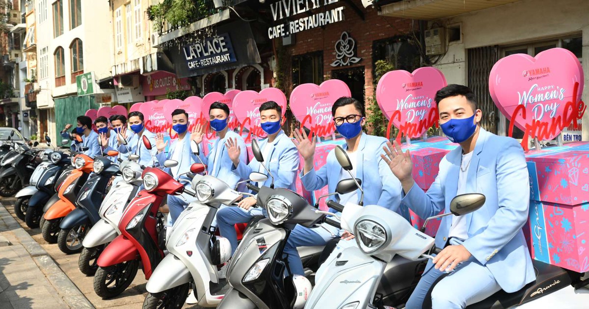 Những bất ngờ đầy thú vị Yamaha dành tặng khách hàng ngày 8.3