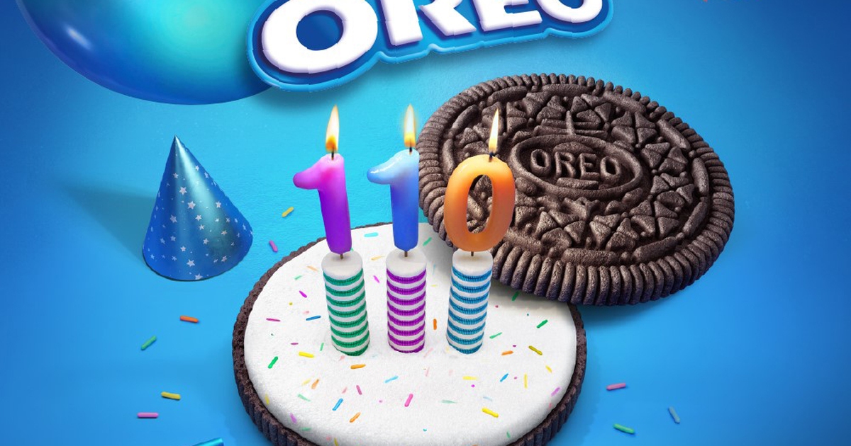 OREO đánh dấu sinh nhật lần thứ 110 với chương trình thổi nến ảo vui nhộn