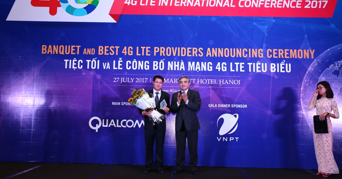 VinaPhone được bình chọn là nhà mạng 4G có chất lượng chăm sóc khách hàng tiêu biểu