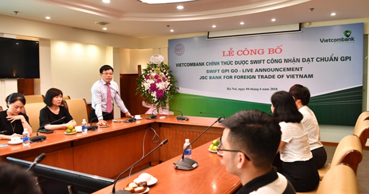 Vietcombank chính thức trở thành ngân hàng GPI đầu tiên tại Việt Nam