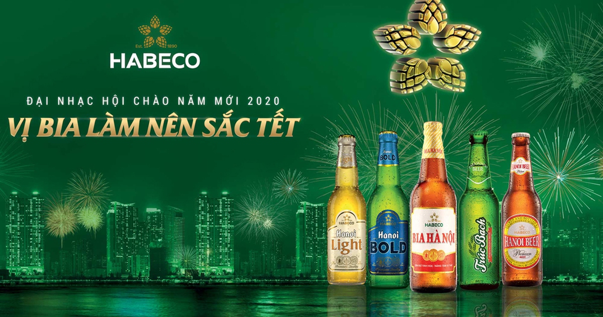 Đại tiệc âm nhạc Chào năm mới 2020 - Vị bia làm nên sắc tết cùng HABECO