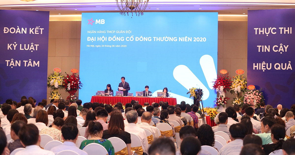 Đại hội cổ đông MB: Dự kiến chi trả cổ tức tối đa 15%