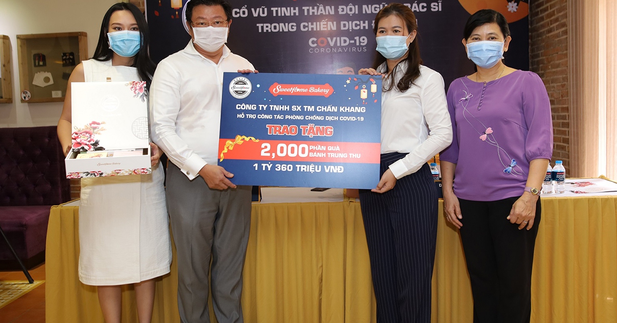 Chung tay đẩy lùi Covid-19: Sweethome Bakery ra dòng bánh trung thu đặc biệt