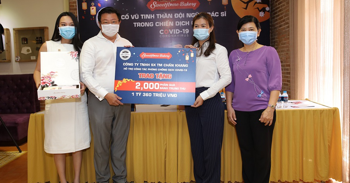 Bánh trung thu đặc biệt hưởng ứng tinh thần chống dịch Covid-19