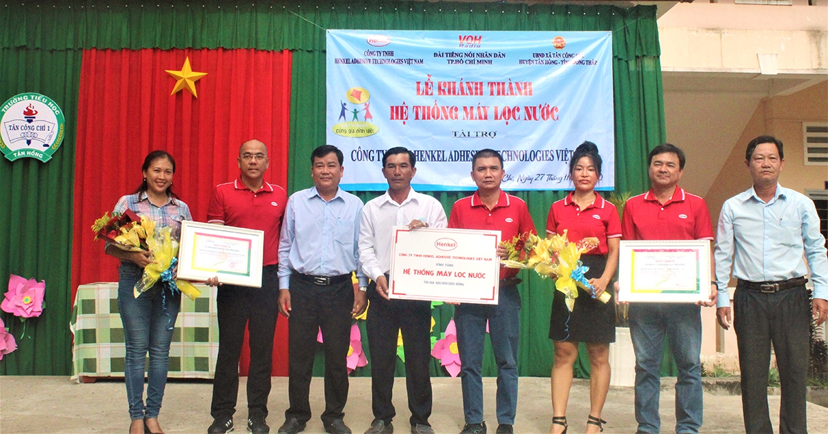 Chung tay đưa nước sạch về với cộng đồng dân cư Đồng bằng sông Cửu Long