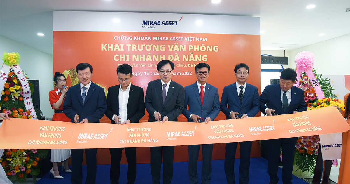 Mirae Asset khai trương văn phòng mới tại Đà Nẵng