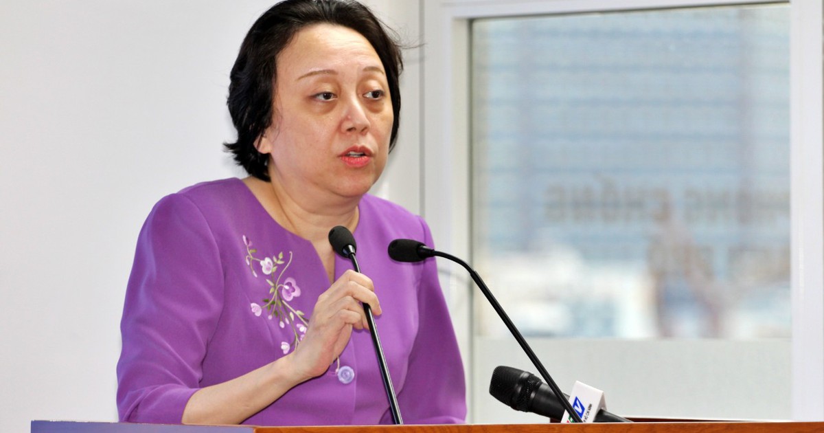 Bà Phạm Khánh Phong Lan: 'Không có chuyện thịt heo bẩn tràn lan trên thị trường'