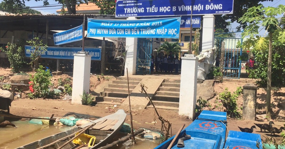 Chòng chành đường đến trường