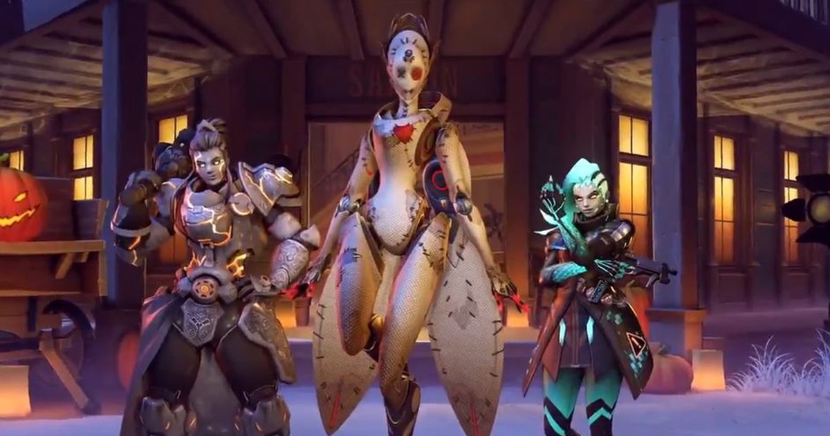 Overwatch bắt đầu tuần mới cùng giao diện Halloween đầy ma quái
