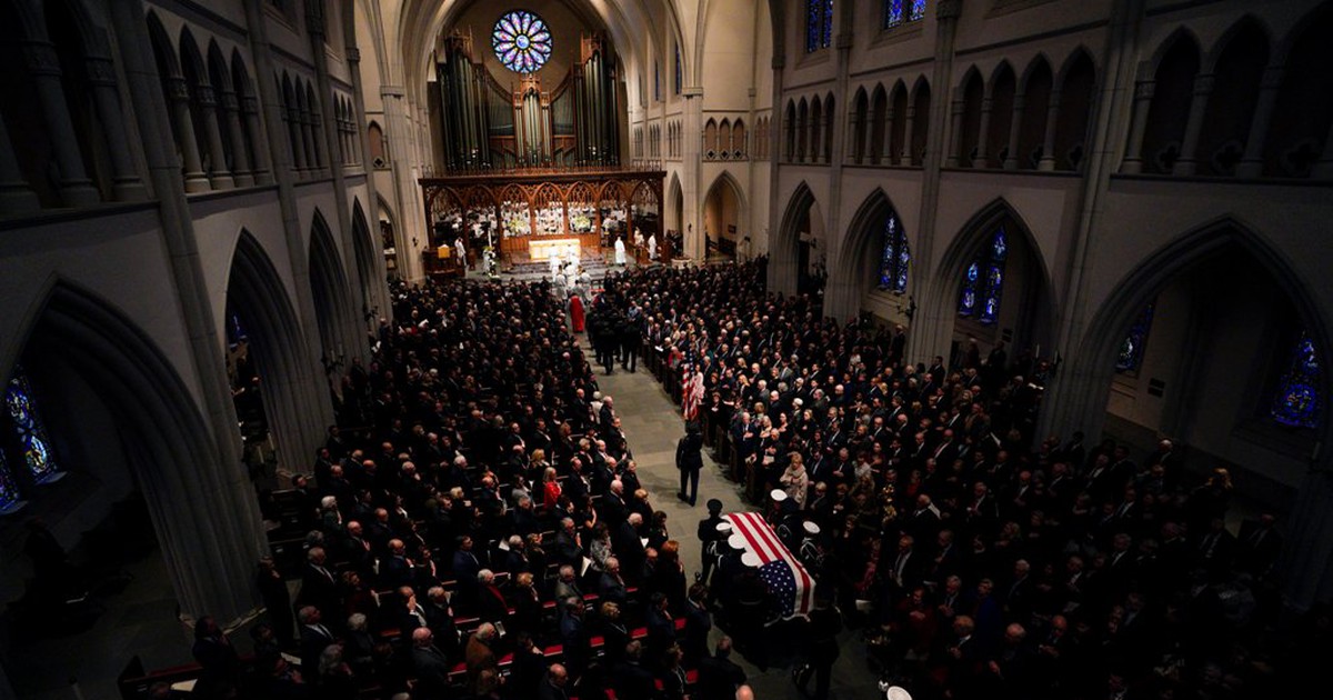 Houston tiễn đưa cố Tổng thống Bush cha về nơi an nghỉ cuối cùng