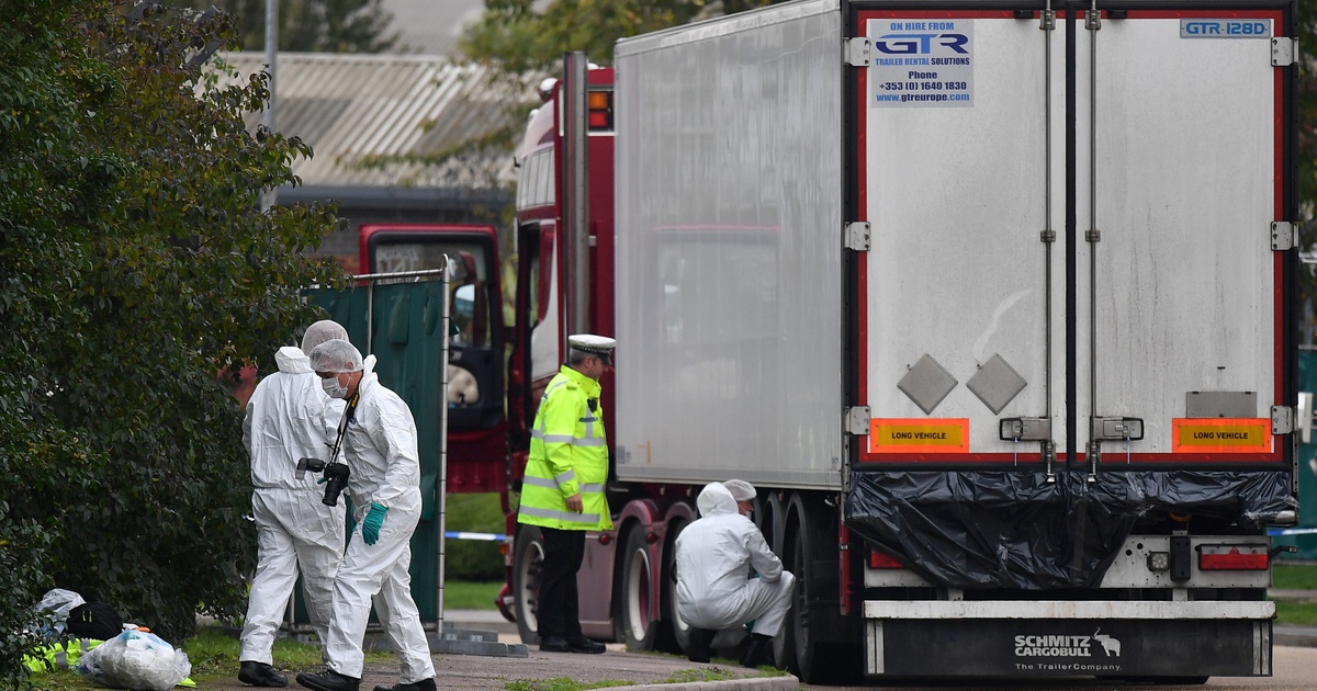 Cảnh sát Anh tiếp tục điều tra vụ 39 người tử vong trong container