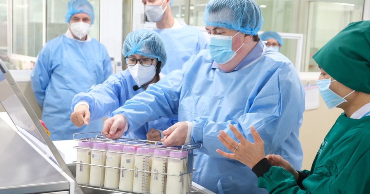 Bệnh viện Hùng Vương ra mắt Ngân hàng sữa mẹ quy mô lớn