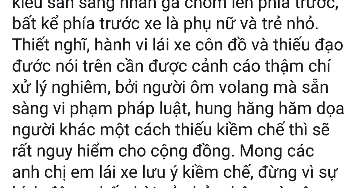 Tài xế quay đầu xe 'ngang ngược' còn hăm dọa; CSGT nói 'do văn hóa giao thông'