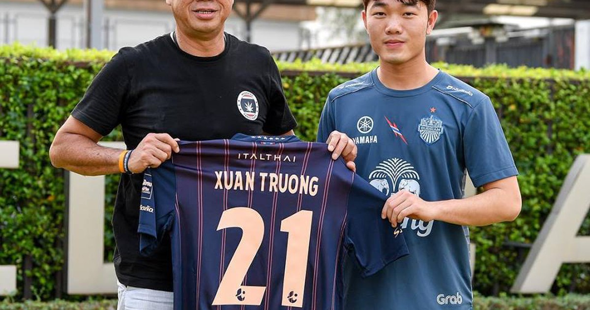 Xuân Trường ra mắt ở đội bóng đầy tham vọng của Thái Lan
