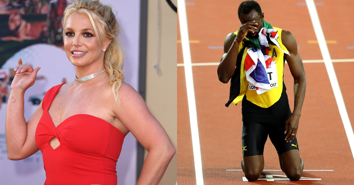 “Công chúa” nhạc pop Britney Spears chạy 100 m trong 5 giây, phá kỷ lục của Usain Bolt